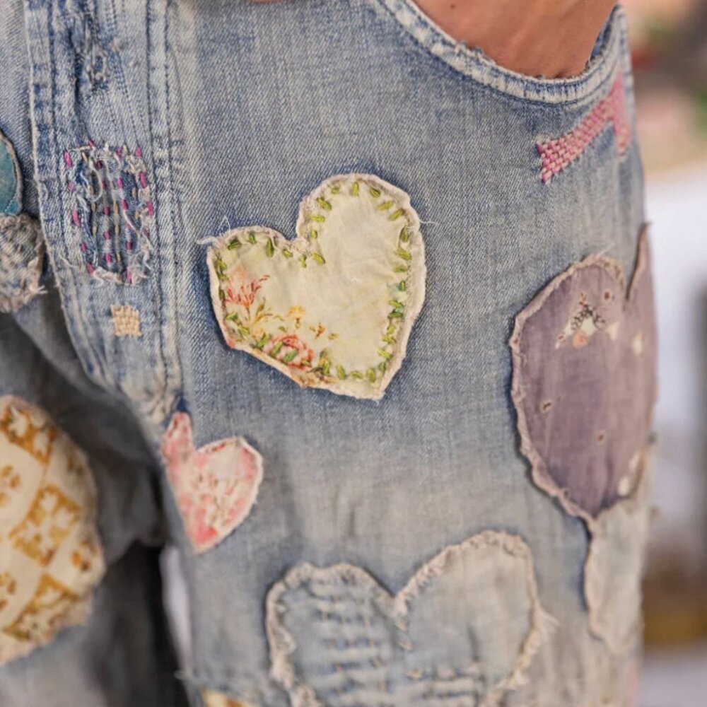 Magnolia Pearl I Heart You Miner Denims - Picture 3 of 11